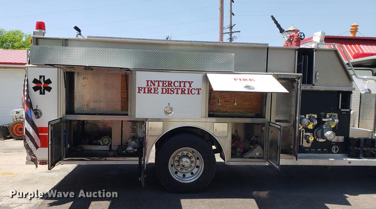 image for item EK9013 1991 E-one Sutphen Deluxe fire truck