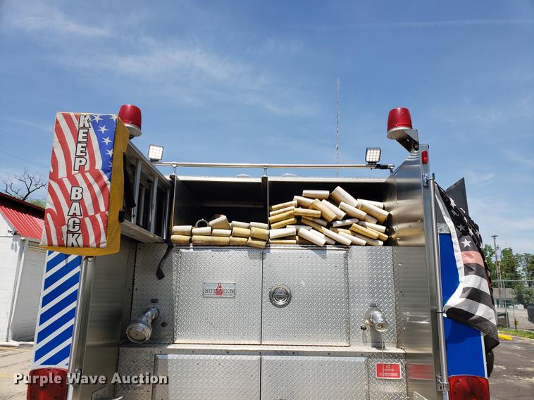 image for item EK9013 1991 E-one Sutphen Deluxe fire truck