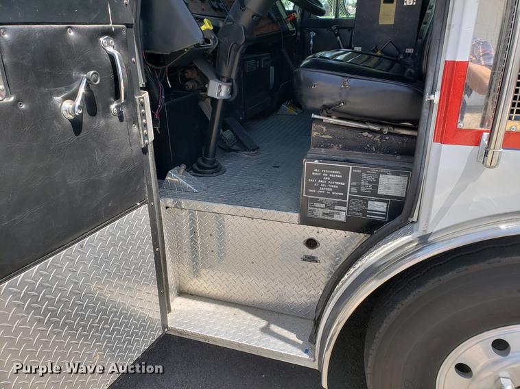 image for item EK9013 1991 E-one Sutphen Deluxe fire truck