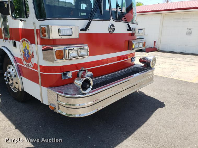 image for item EK9013 1991 E-one Sutphen Deluxe fire truck