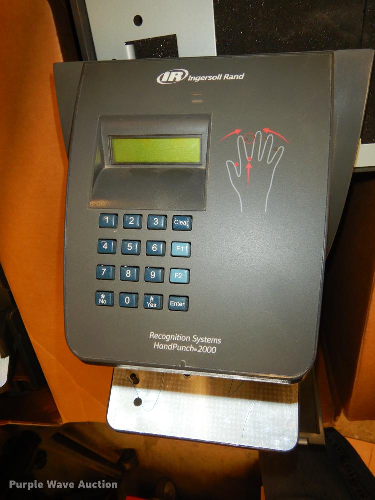 image for item EK9279 (10) Ingersoll Rand Hand Punch 2000 time clocks
