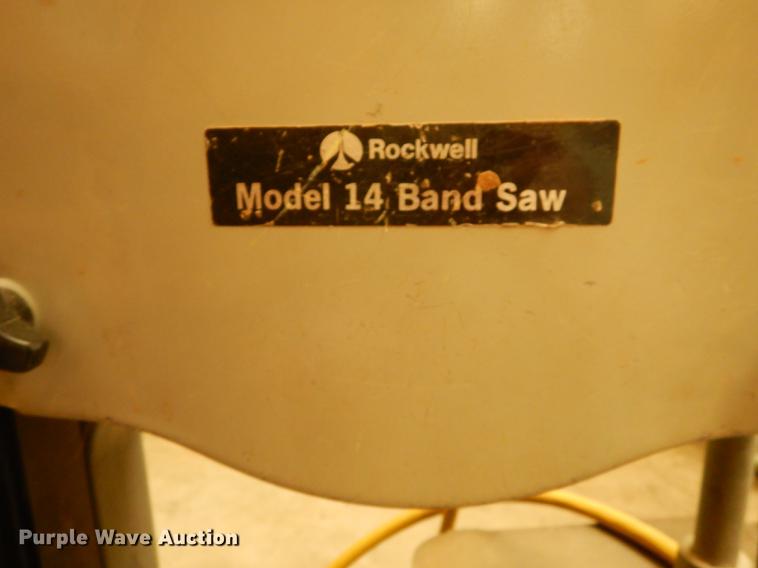 image for item EK9286 Rockwell 14 bandsaw
