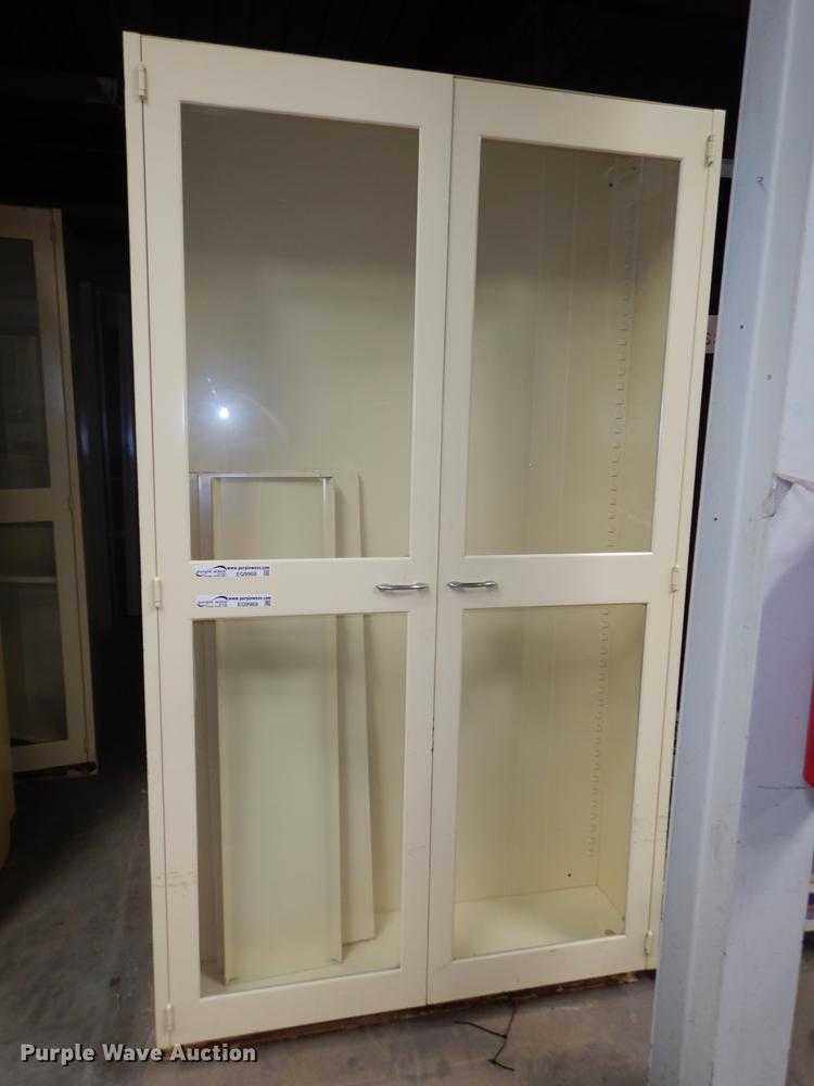 image for item EQ9968 (5) metal pharmacy cabinets