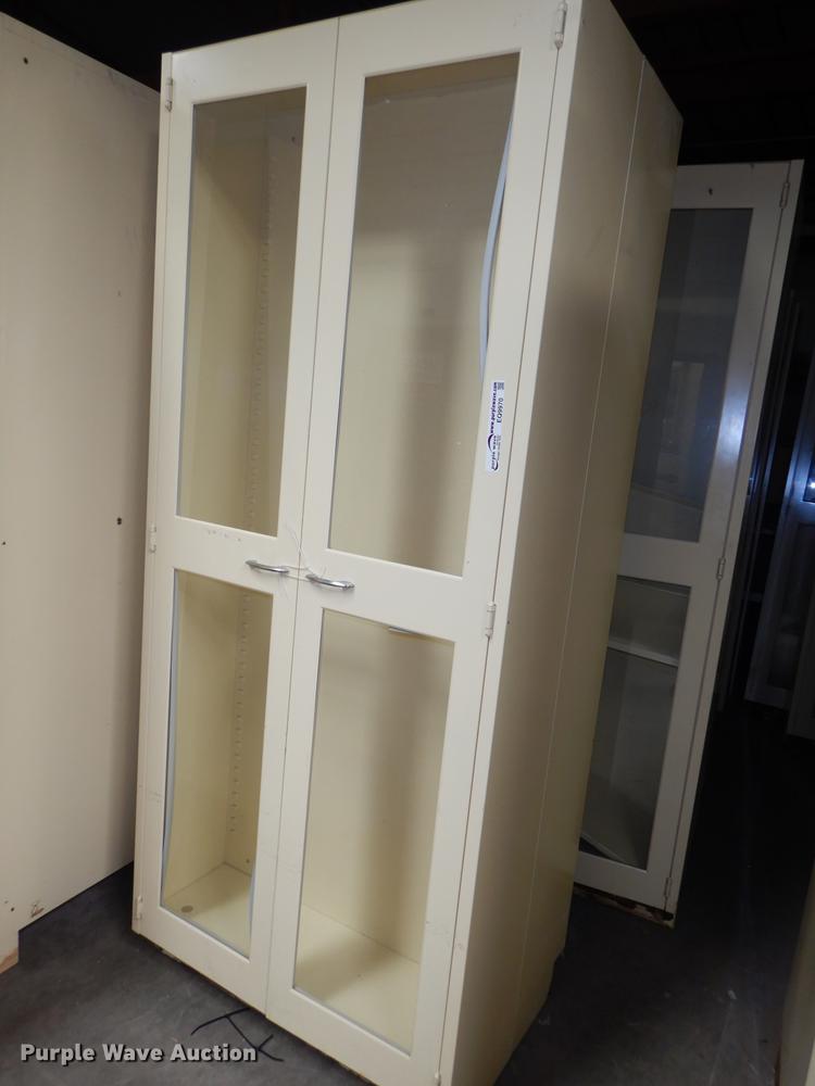 image for item EQ9970 (3) metal pharmacy cabinets