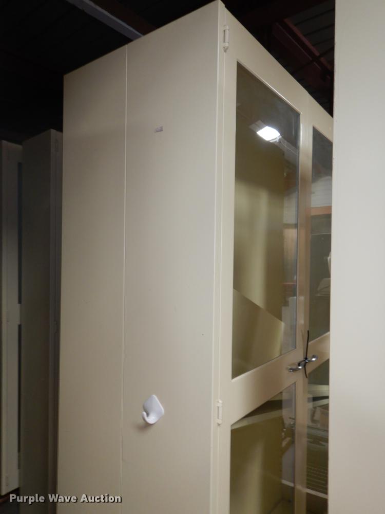 image for item EQ9970 (3) metal pharmacy cabinets