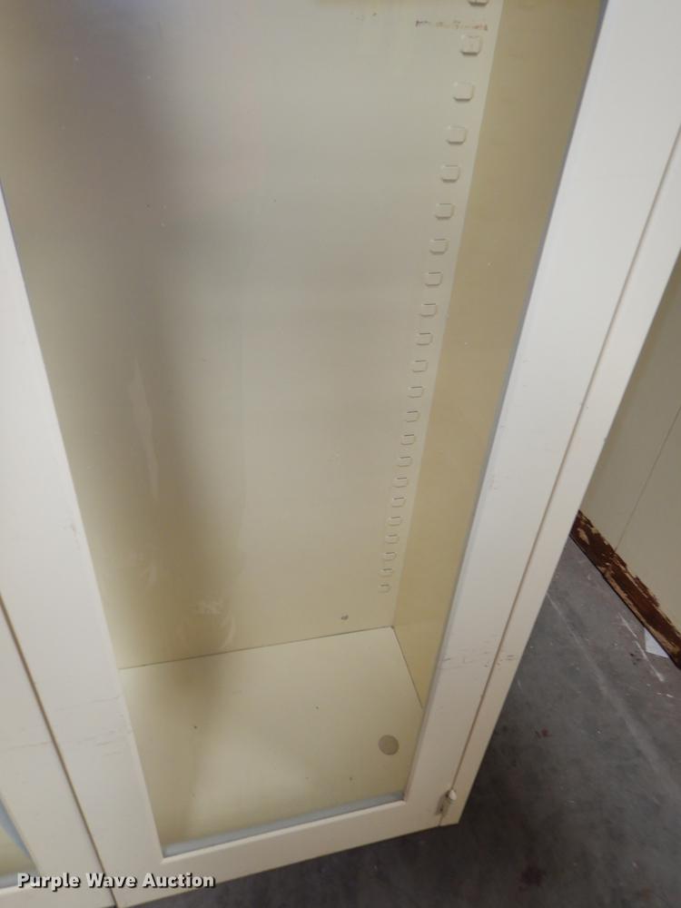 image for item EQ9970 (3) metal pharmacy cabinets