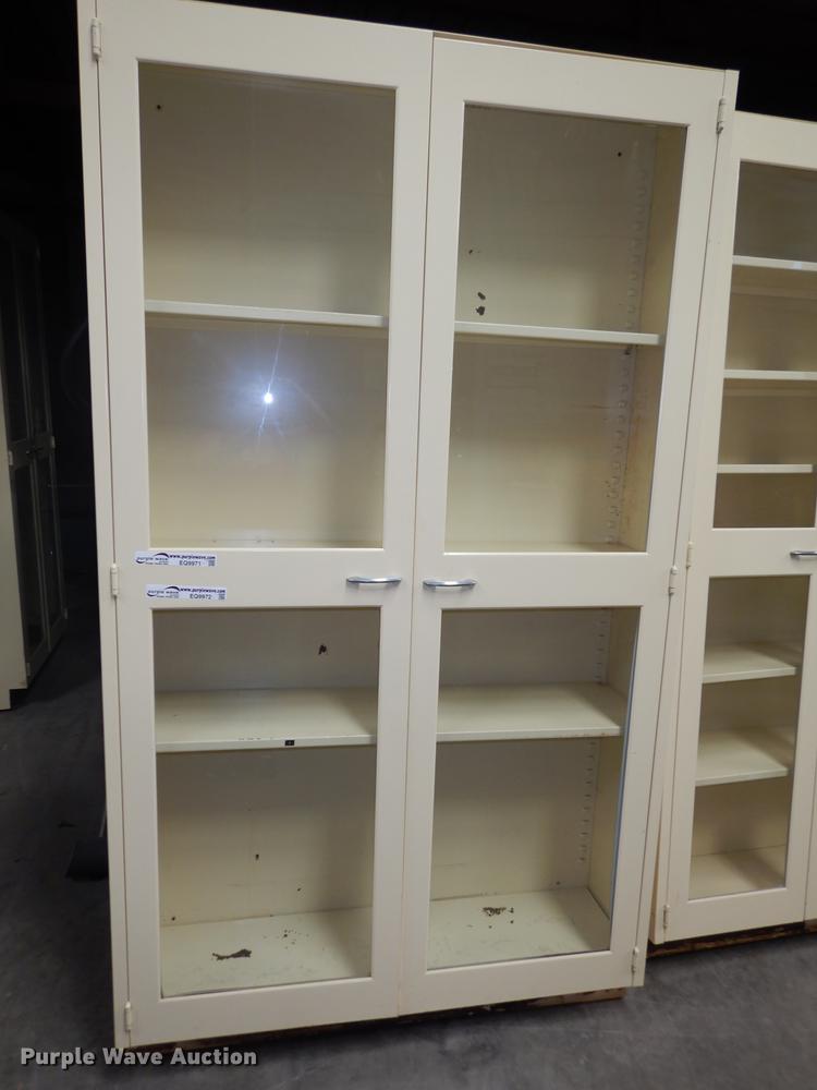 image for item EQ9971 (3) metal pharmacy cabinets