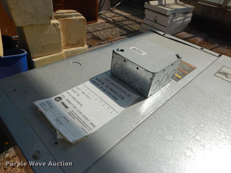 image for item EQ9974 Trane Blower Coil air handler