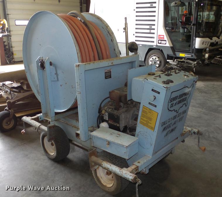 image for item ET9675 Sewer Equipment Co. of America JAJ-500 sewer easement machine