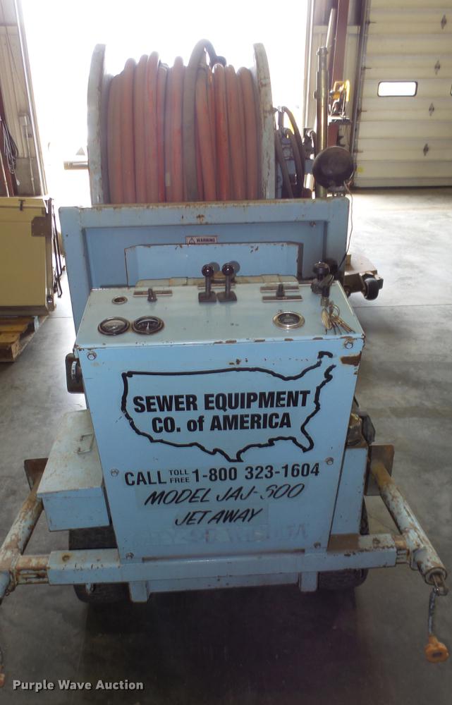 image for item ET9675 Sewer Equipment Co. of America JAJ-500 sewer easement machine