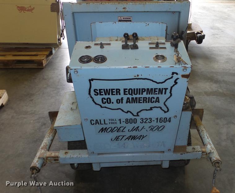 image for item ET9675 Sewer Equipment Co. of America JAJ-500 sewer easement machine