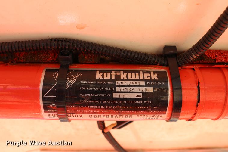 image for item EW9239 Kut Kwick SSM38-72D slope lawn mower