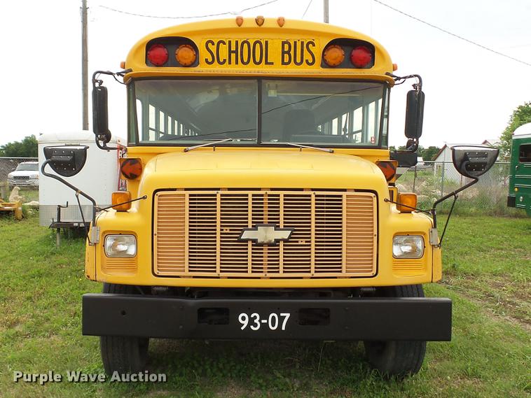 image for item EZ9276 1993 Chevrolet school bus