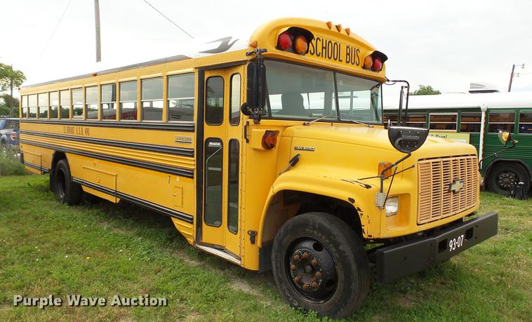image for item EZ9276 1993 Chevrolet school bus