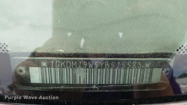 image for item EZ9277 2000 GMC Safari van