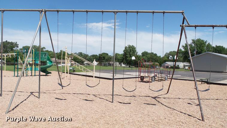 image for item EZ9314 Metal swing set