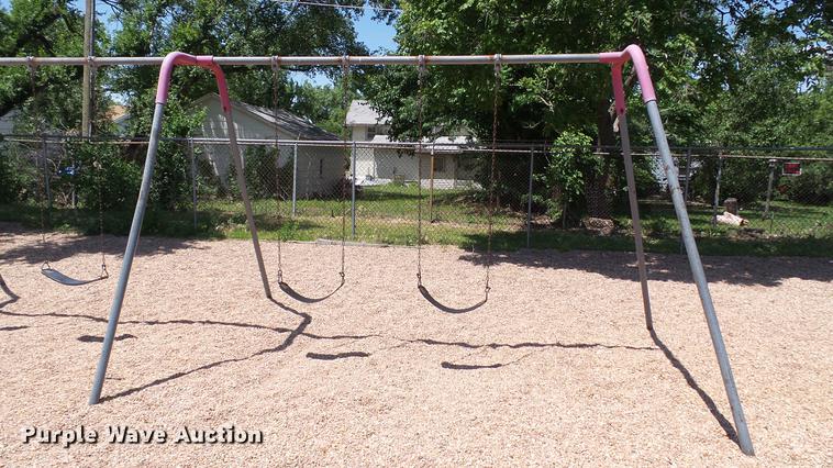 image for item EZ9318 Metal swing set