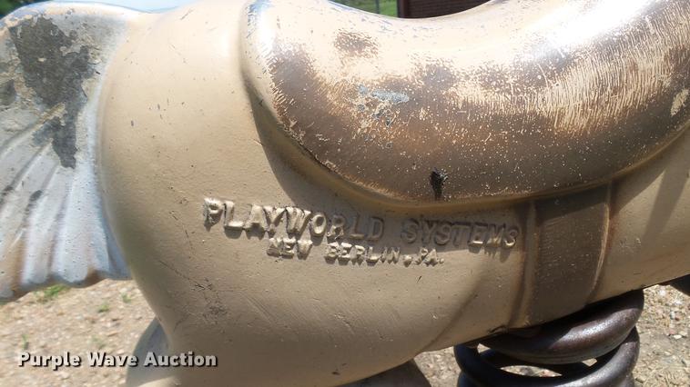 image for item EZ9318 Metal swing set