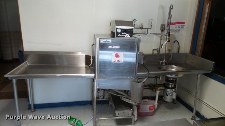 image for item EZ9366 Jackson stainless steel dishwasher