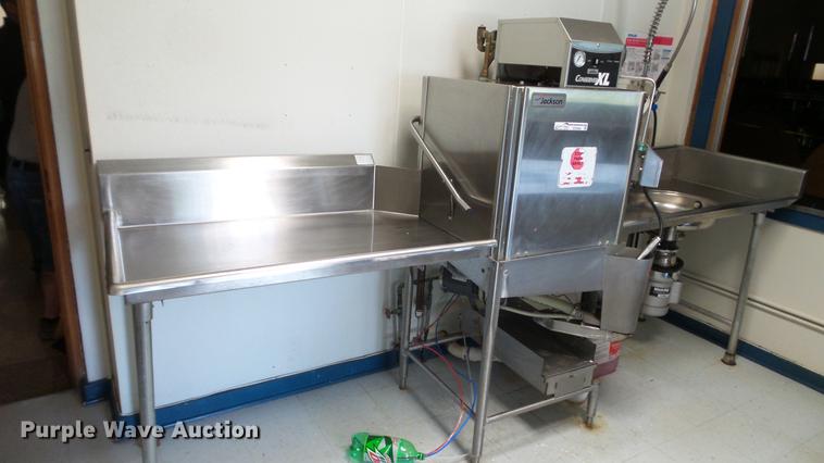 image for item EZ9366 Jackson stainless steel dishwasher