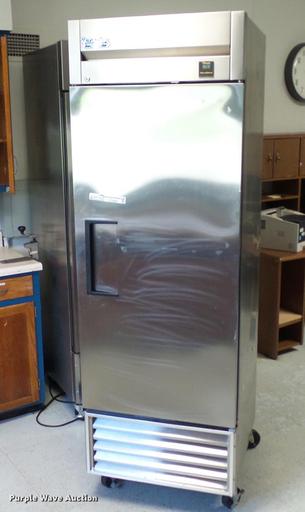 image for item EZ9367 True TS-23 stainless steel refrigerator