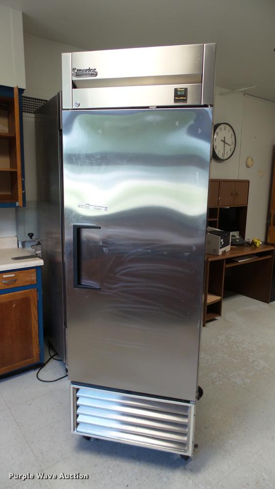 image for item EZ9367 True TS-23 stainless steel refrigerator