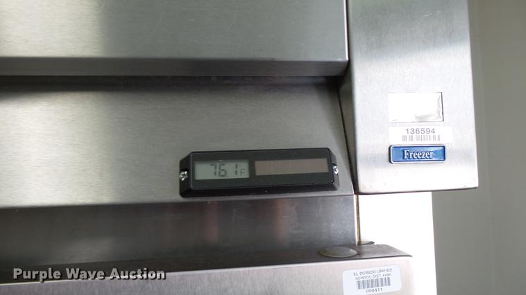 image for item EZ9373 McCall D24-4045 stainless steel freezer