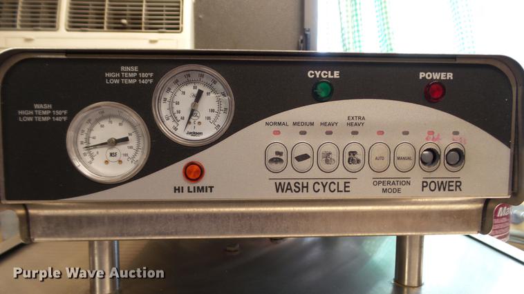 image for item EZ9377 Jackson stainless steel dish washer