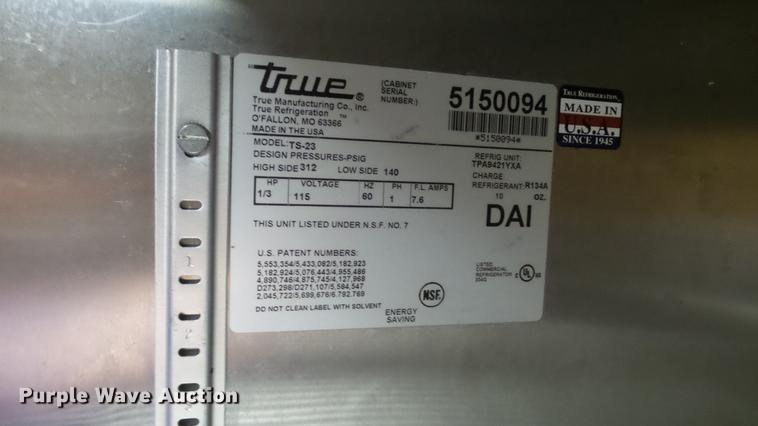 image for item EZ9379 Superior stainless steel refrigerator