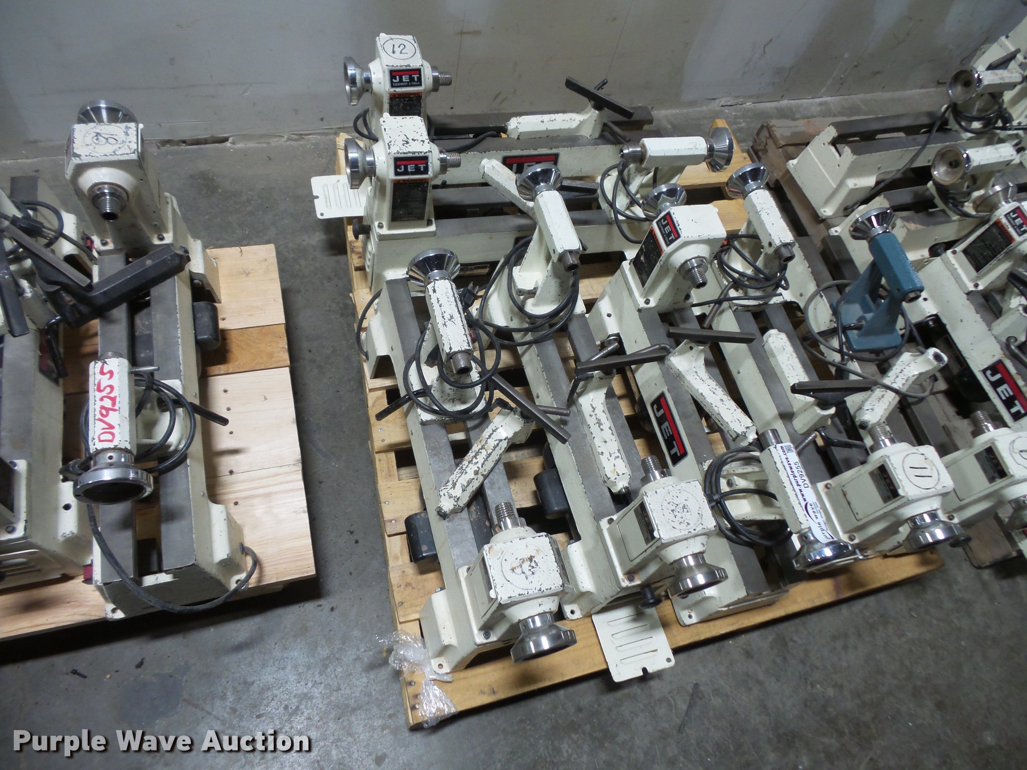 (11) Jet JML1014 mini lathes in Des Moines, IA Item DV9255 sold