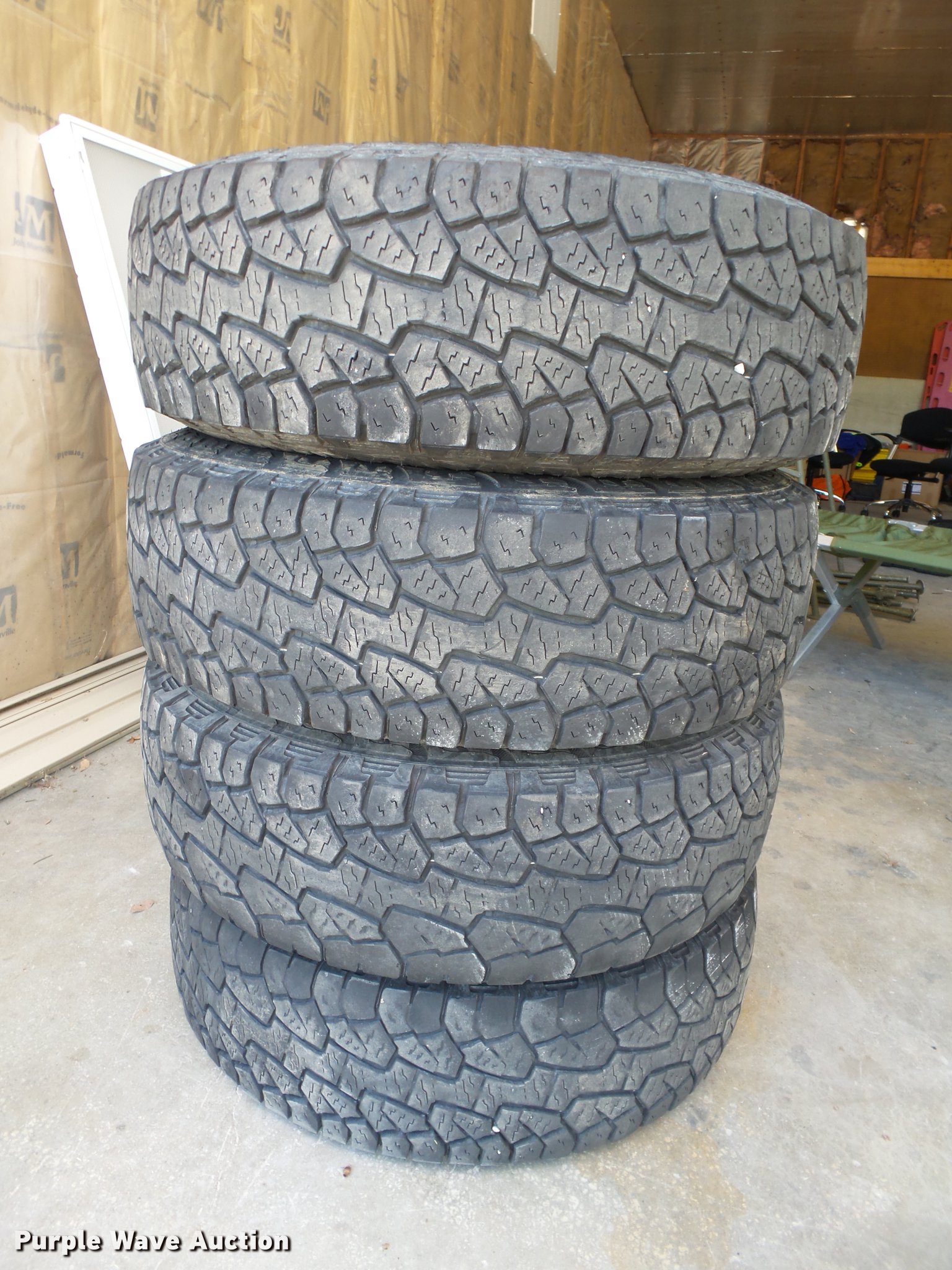 (4) Hankook LT245/70R17 tires in Kissee Mills, MO | Item EO9282 sold ...