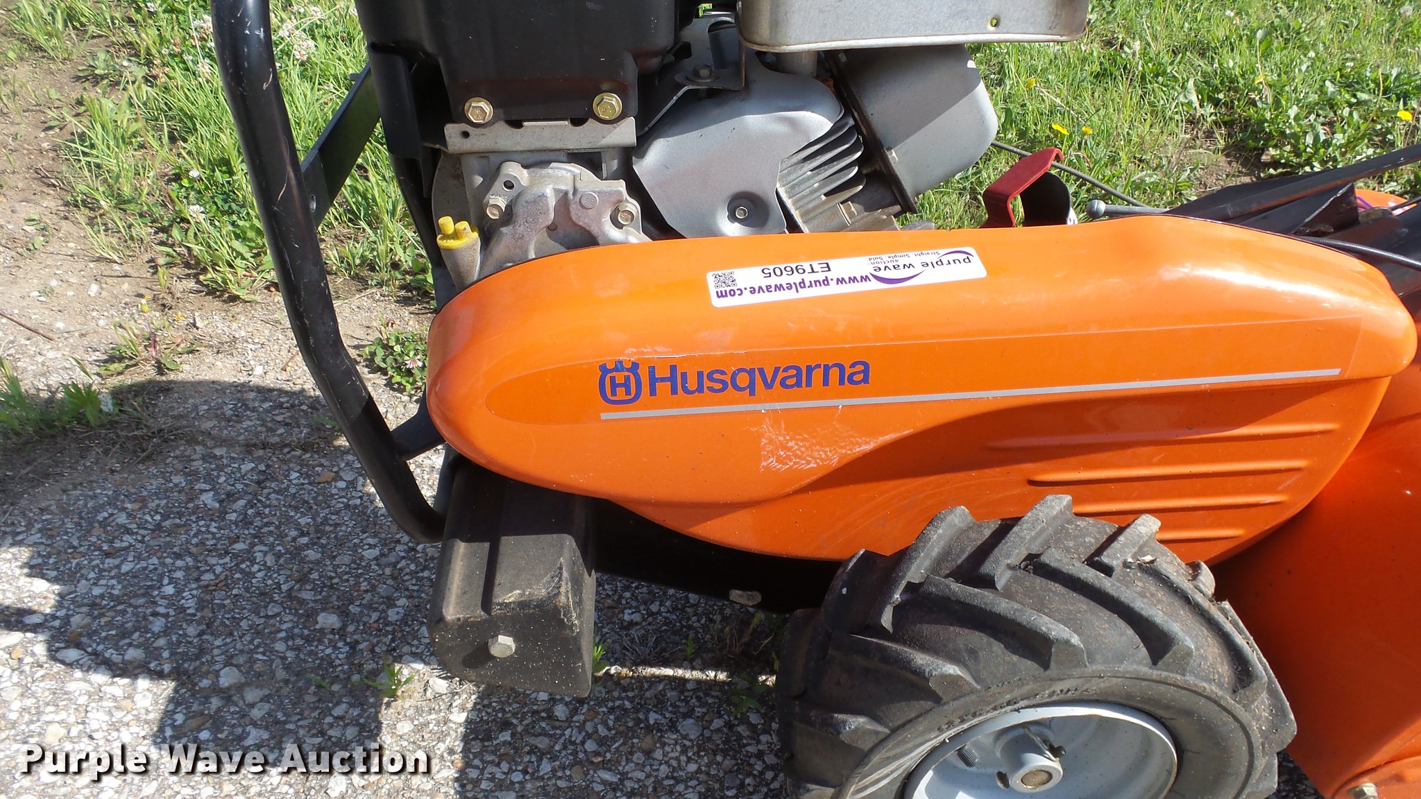 Husqvarna 700DRT tiller in El Dorado, KS Item ET9605 sold Purple Wave