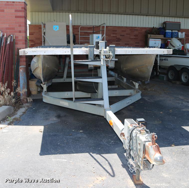 image for item AO9262 1984 Eldocraft pontoon boat