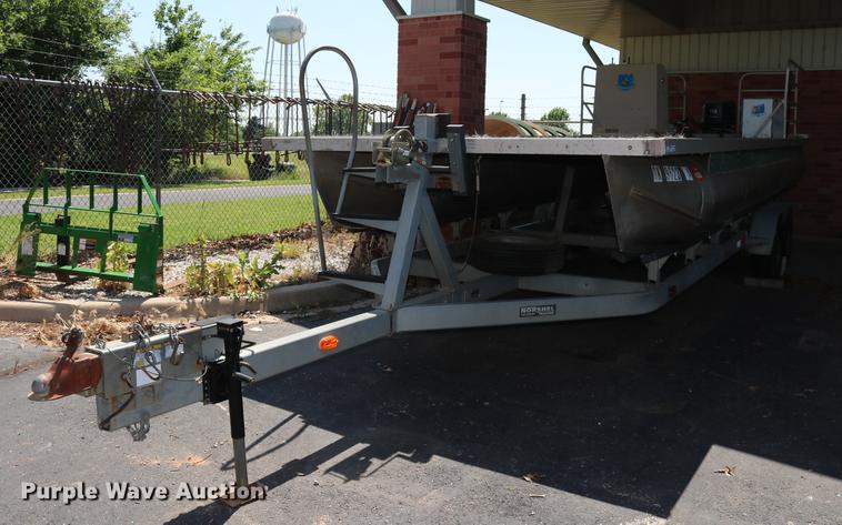 image for item AO9262 1984 Eldocraft pontoon boat