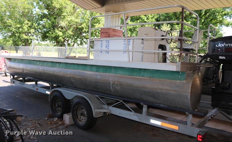 image for item AO9262 1984 Eldocraft pontoon boat