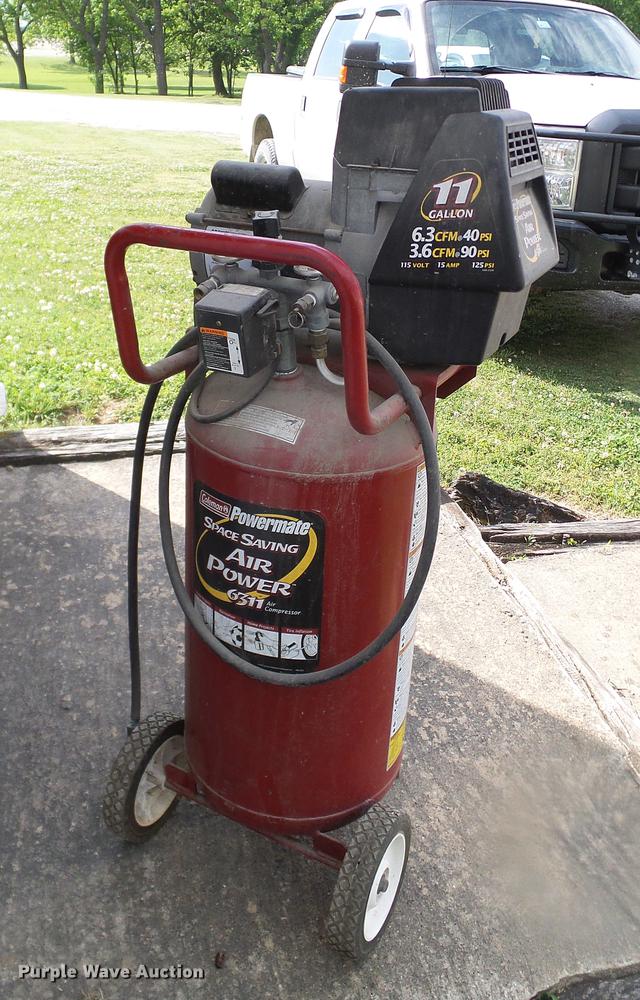 image for item AO9295 Coleman Powermatic air compressor