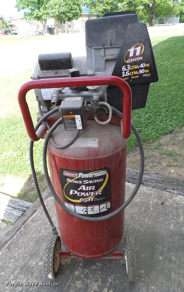 image for item AO9295 Coleman Powermatic air compressor
