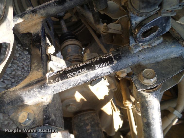 image for item AO9301 2002 Honda Foreman S ATV