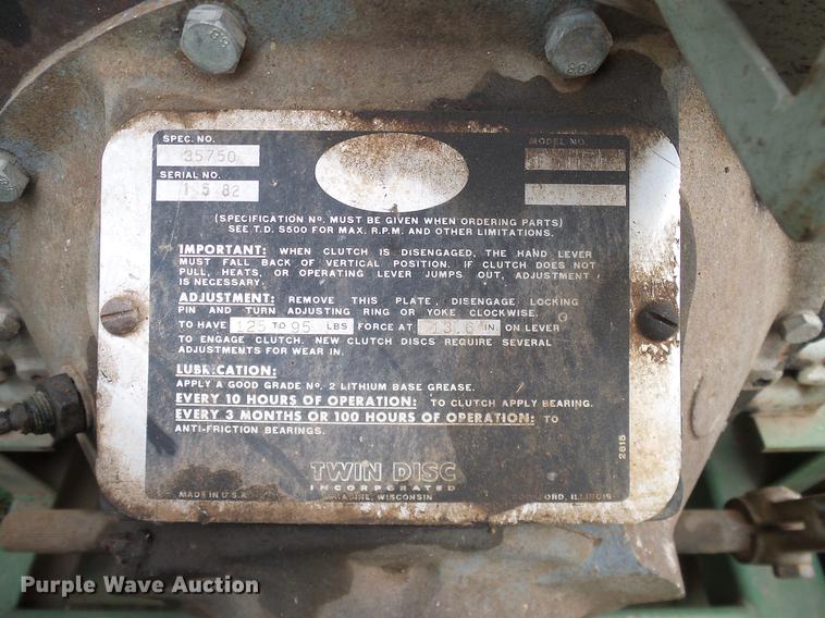 image for item AO9308 Gator P-104 pump unit