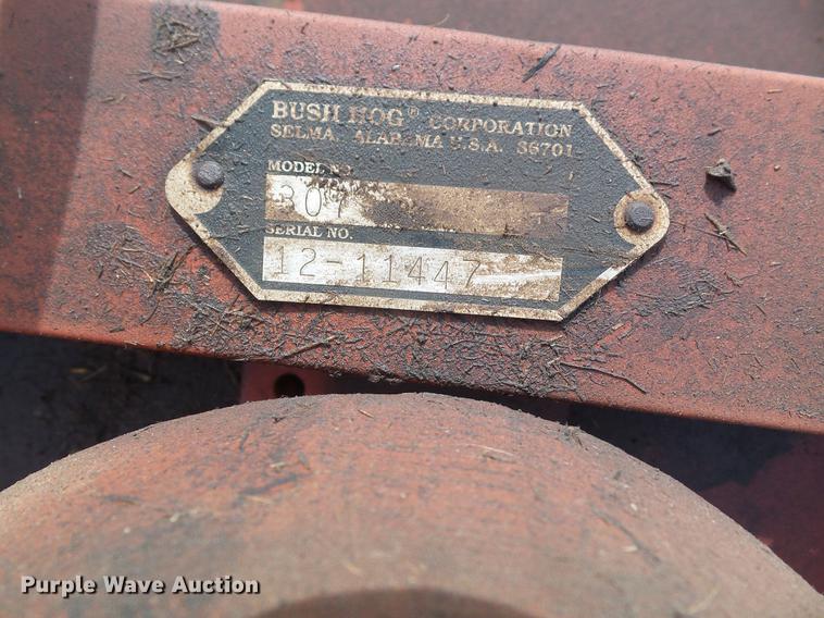 image for item AO9316 Bush Hog 307 rotary mower