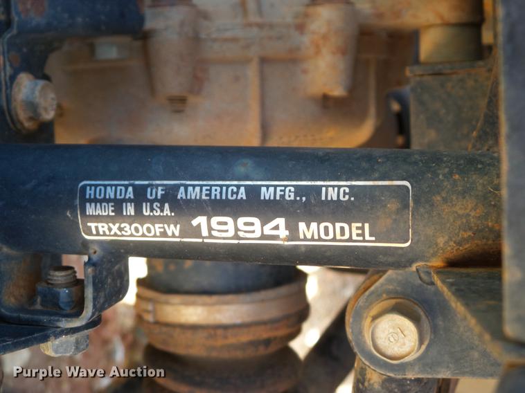 image for item AO9327 1994 Honda Four Trax 300 ATV