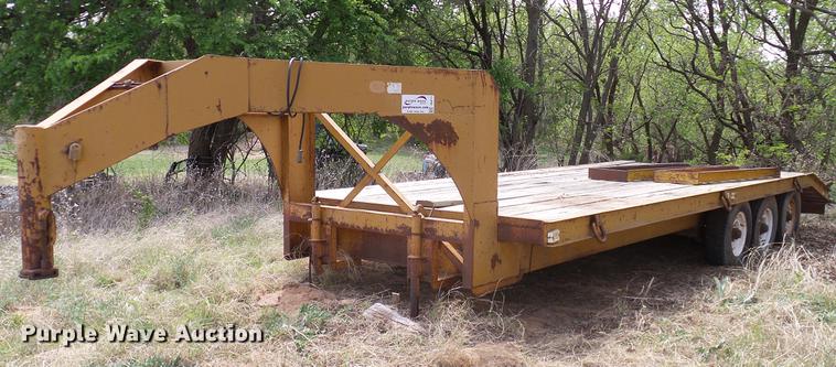 image for item DD8171 Belshe equipment trailer