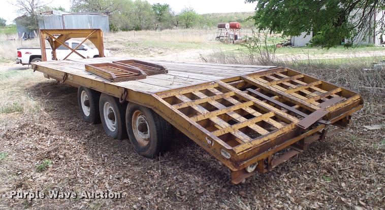 image for item DD8171 Belshe equipment trailer