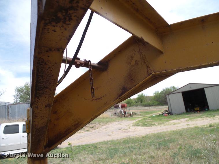 image for item DD8171 Belshe equipment trailer