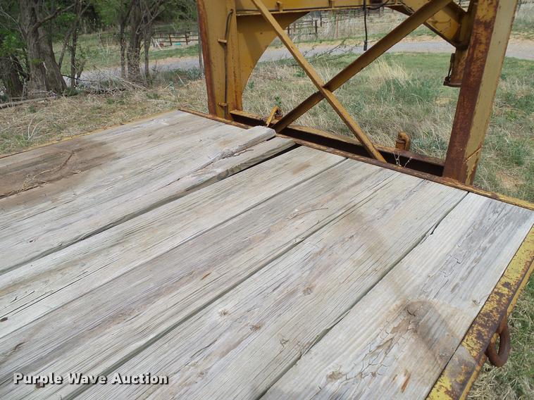 image for item DD8171 Belshe equipment trailer