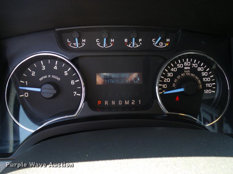 image for item DD8197 2011 Ford F150 SuperCrew pickup truck