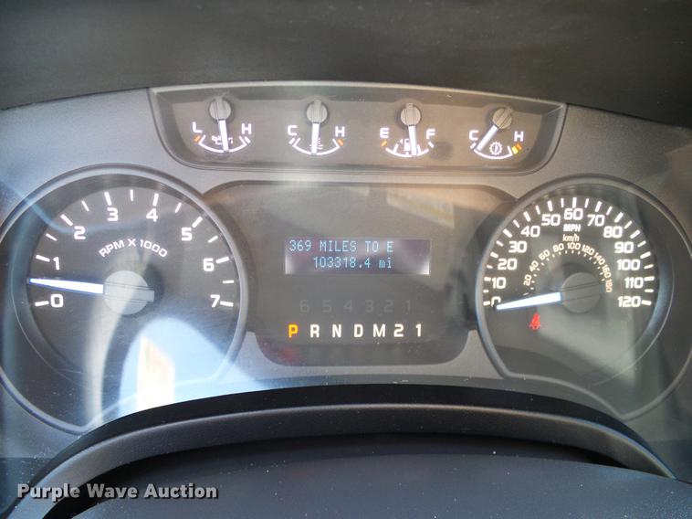 image for item DD8198 2011 Ford F150 SuperCrew pickup truck