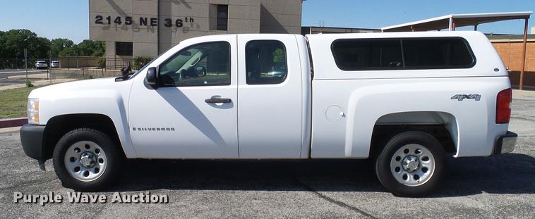 image for item DD8205 2008 Chevrolet Silverado 1500 Ext. Cab pickup truck