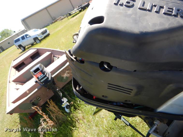 image for item EI9147 1997 Blue Wave Bowrider boat