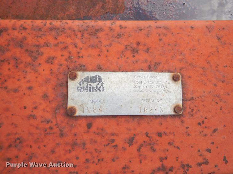 image for item EI9160 Rhino TW84 rotary mower